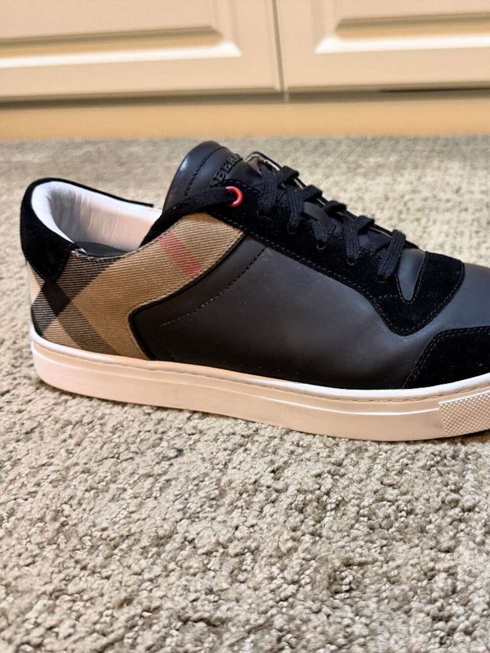 Burberry Men's Reeth Sneaker - Size 44 - Picture 4 of 13